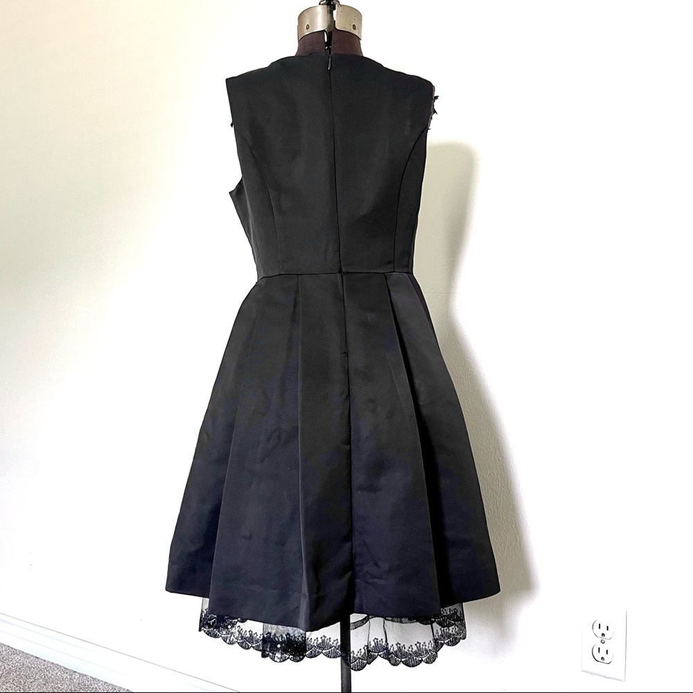 Jason Wu for Target Black Dress Womens Size Small Sequin Scallop Fit & Flare - Picture 10 of 13